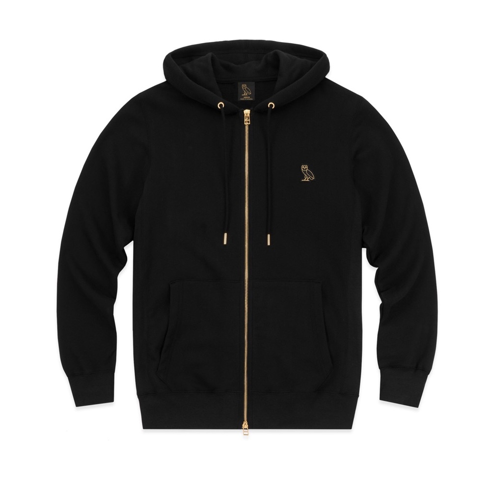 OVO Patch Zip-Up Hoodie